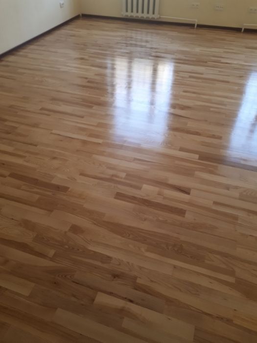 Шлифовка пол паркет