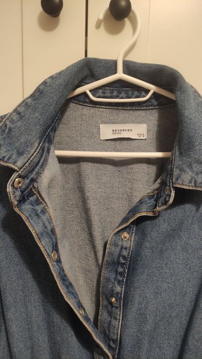 Дънкова къса  рокля