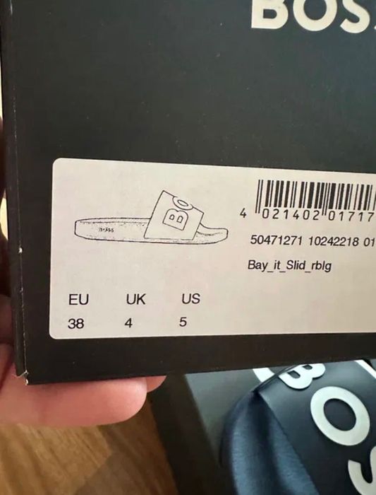 Тинейджърски чехли HUGO BOSS