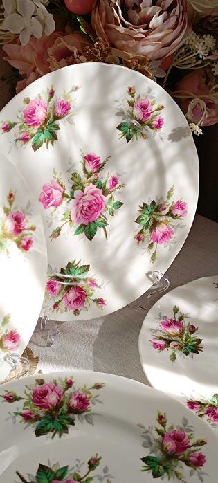 Винтажные десертные тарелочки из Англии Hammersley 1970-80е г