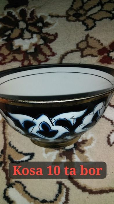 Oq va paxta gulli kosalar aralash hammasi 200 minga bervoraman