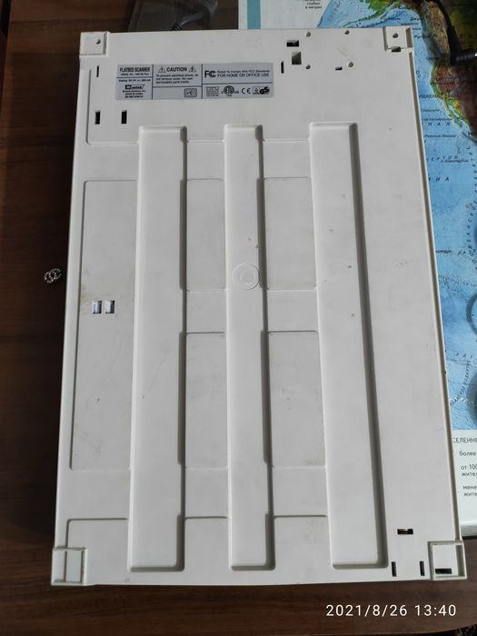 Сканер в рабочем состоянии