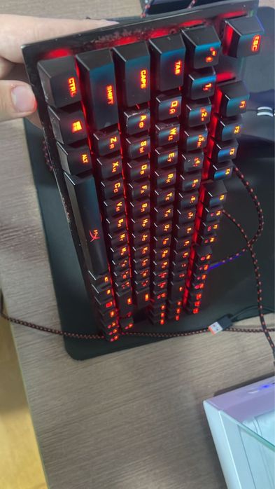 Hyper x Alloy FPS pro 80% mechanical keyboard