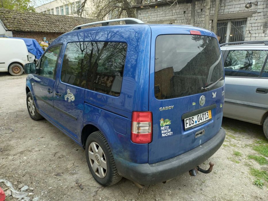 VW Caddy 2.0 Ecofuel на части