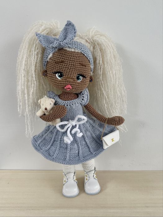 Дрехи и кукли ръчно изработени, handmade. Кукла ръчна изработка