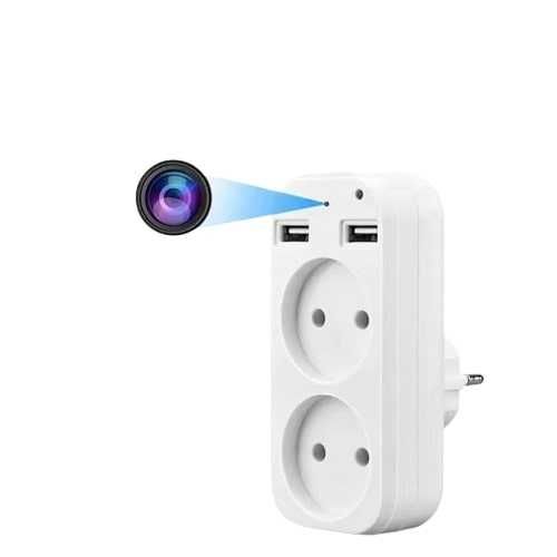 Camera Spion WIFI, TSS- PEU2W Ascunsa in Priza Dubla ,5MP,Full HD