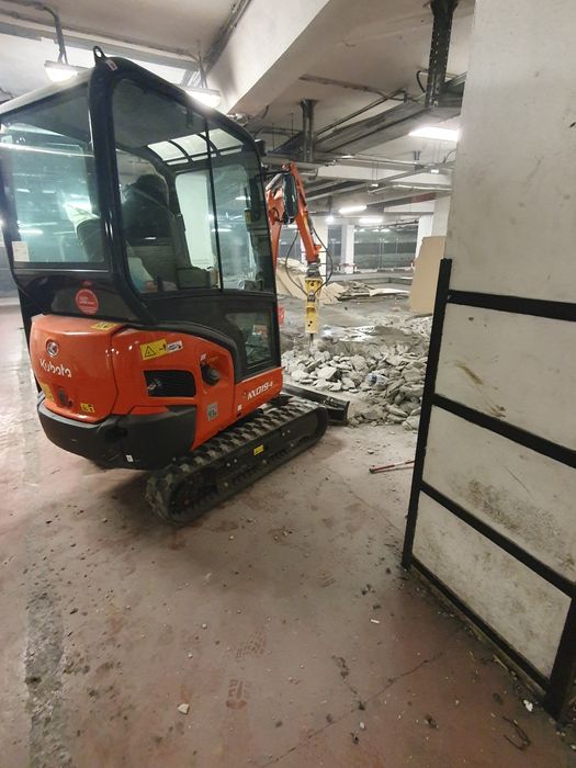 Demolari spargem pardoseala din beton ziduri picon  evacuare betoane