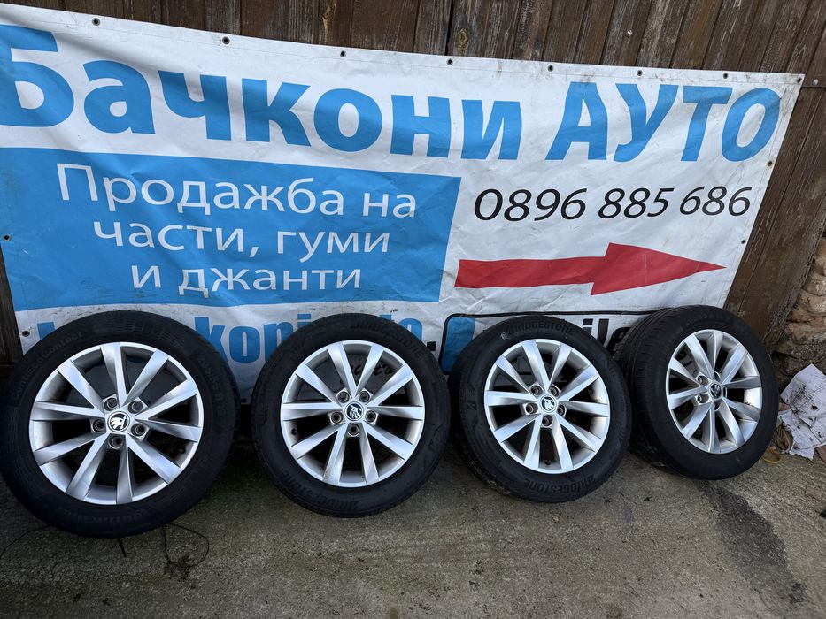 16 5х112 джанти с гуми