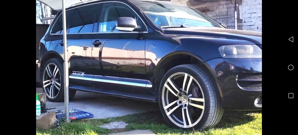 Джанти 22 цола 5х130 Turbo II Design с гуми 285/35/22 за VW Touareg / Cayenne / Q7