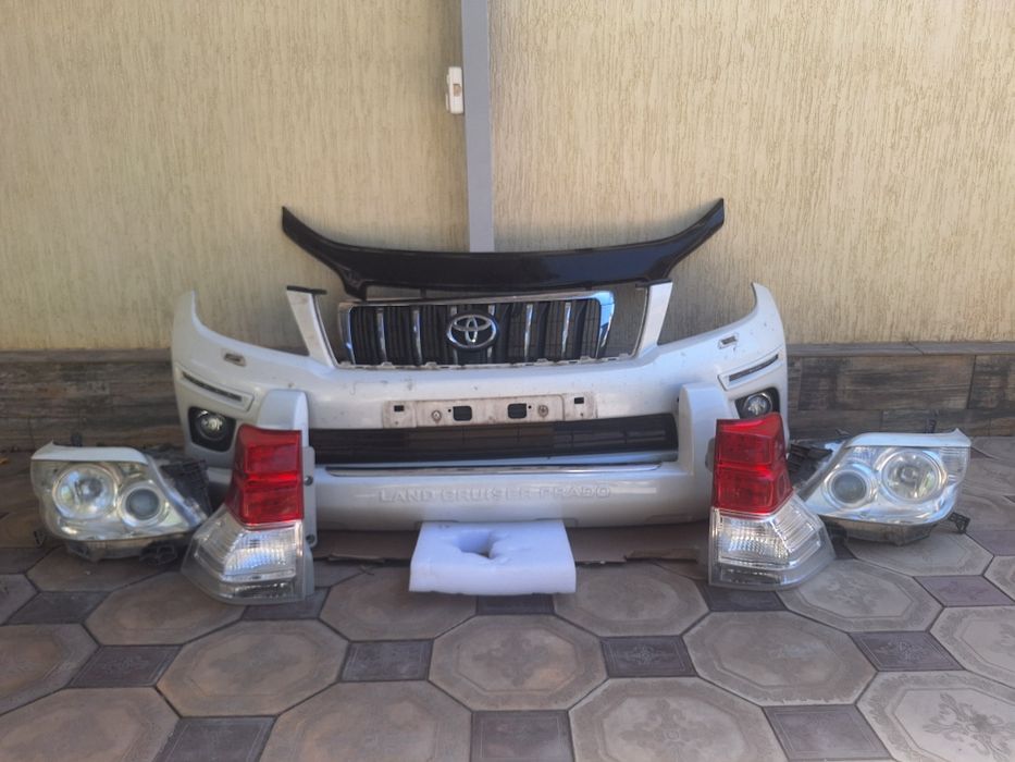 Прадо 150 алдыңғы бөлігі оригинал детальдар барлығы