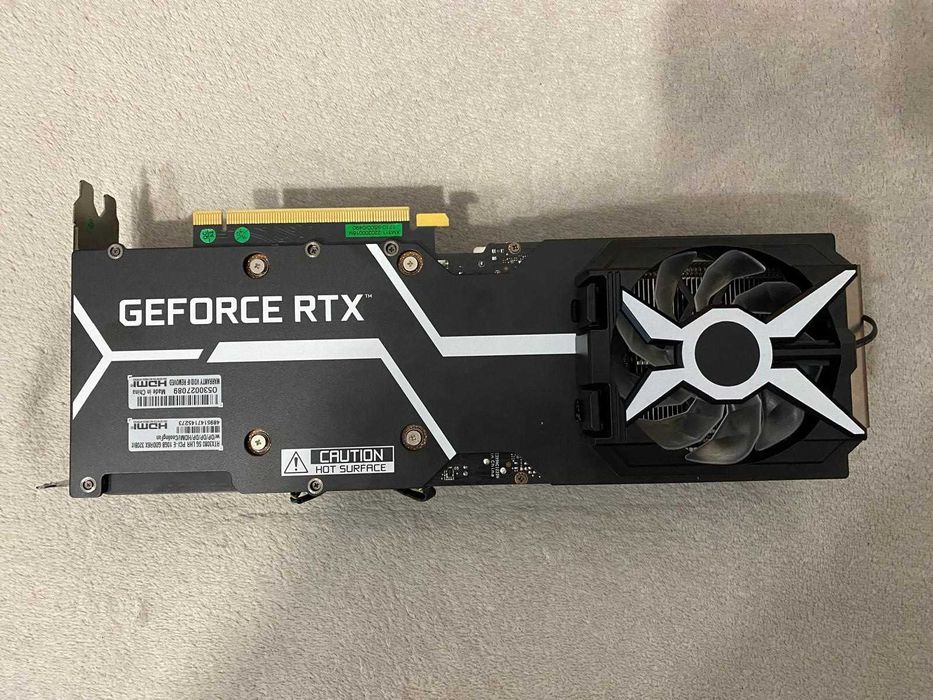 Placa video NVIDIA  KFA2 RTX 3080 SG (1-Click OC)  10GB 320 bit Gaming