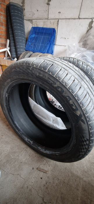 Шины 245/45/18 пара с минимальным пробегом