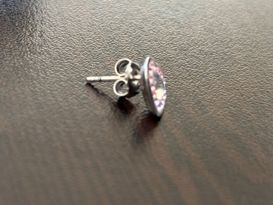 Сребърни обеци La Senja с кристали Swarovski