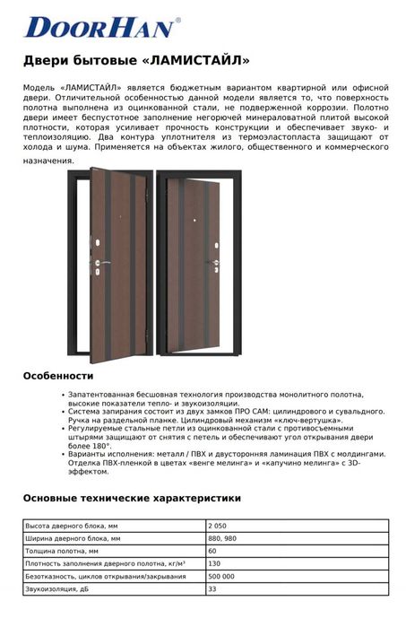 Двери Дорхан в наличии!