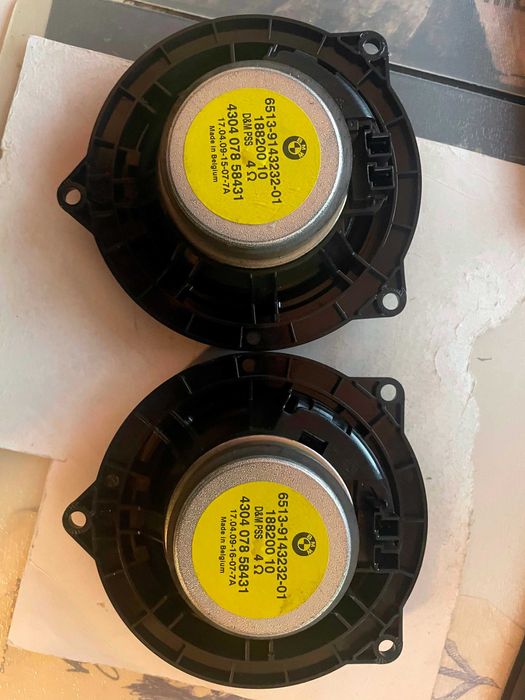 SET BOXE AUDIO  (fata+spate) - BMW serie1 E 80