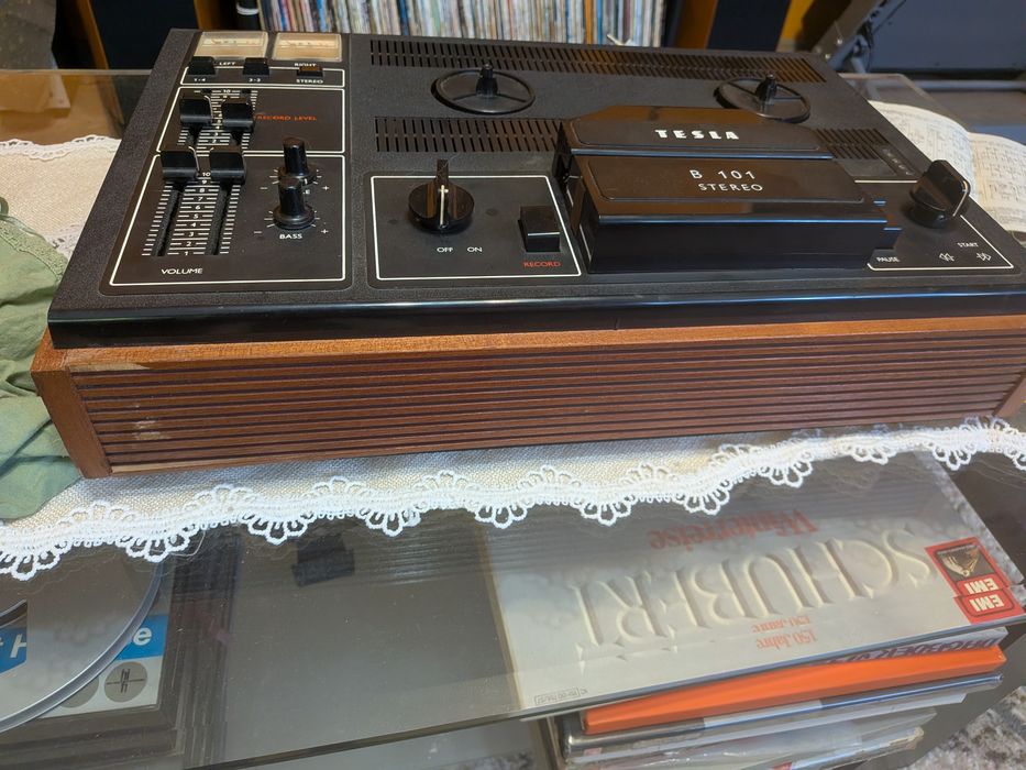 Magnetofon  Tesla B101 Stereo  foarte RAR!