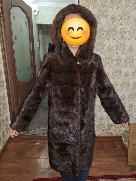Шуба натуральная норка