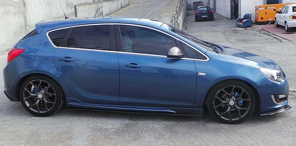 Опц Тунинг прагове за опел астра ж 2009-2020 / Opel astra j opc / добавки