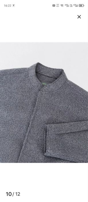 Пальто мужское теплое шерсть