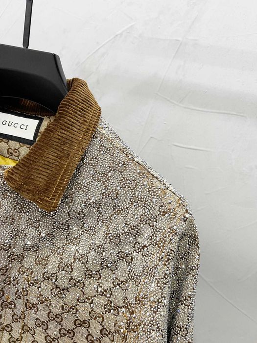 Kurtka Gucci Classic Monogram cu straşi - Strai