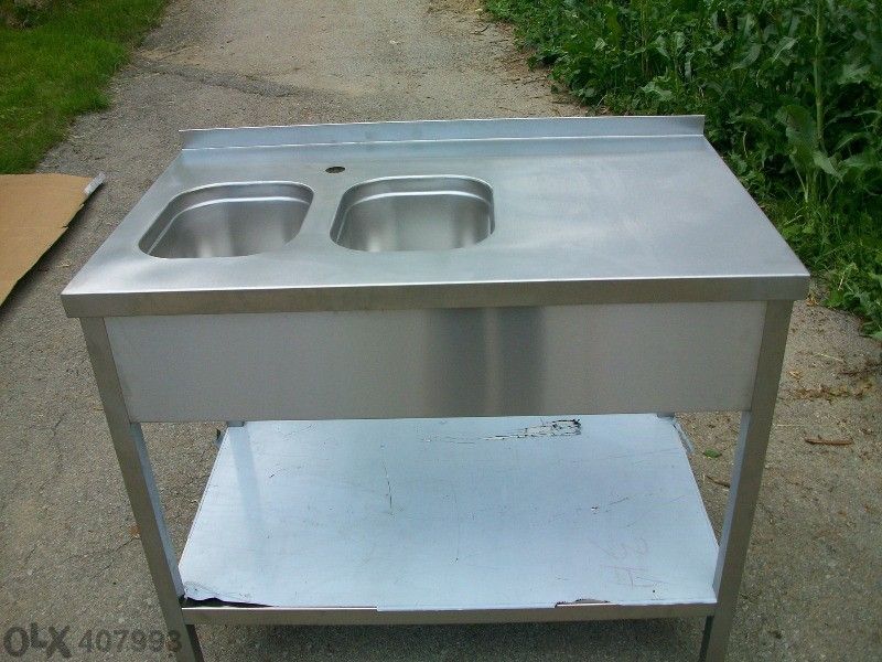 кухненска мивка , неръждаема стомана