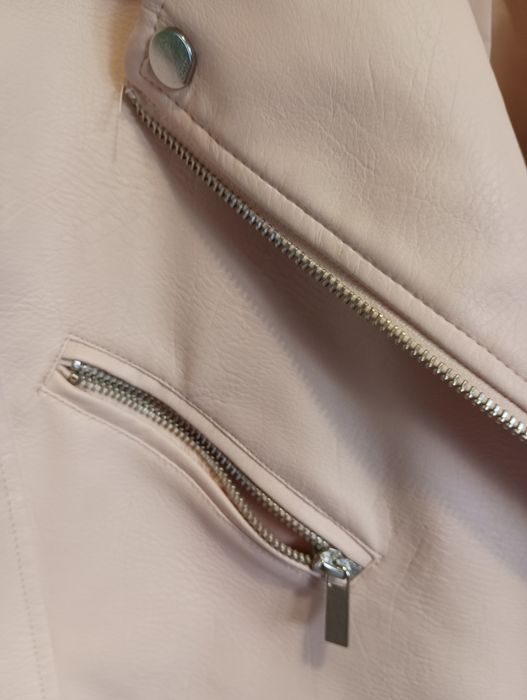 Кожено дамско яке размер S