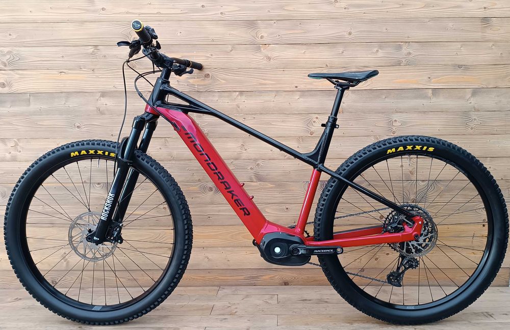 e-bike bicicleta electrica second hand Mondraker Prime R 29 rosu negru