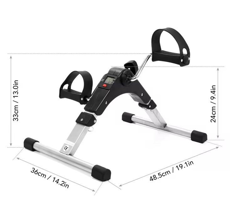 велоергометър 2 в 1 рехабилитационен фитнес велосипед, за ръце и крака