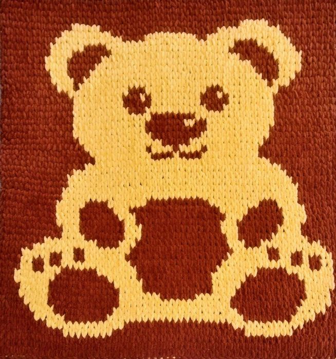 Бебешко одеало ръчно плетено