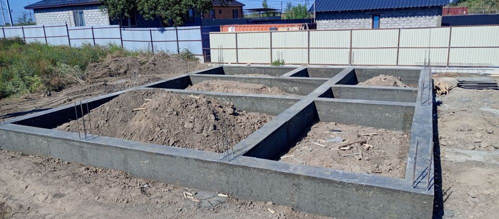 Заливаем Фундамент