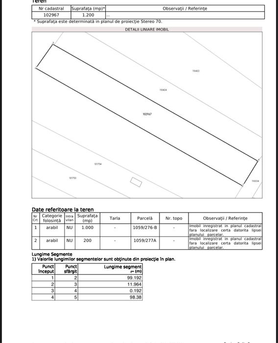 Teren 12 ari . Zona blocurile ANL