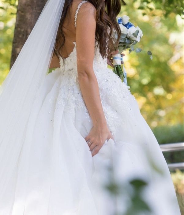 Дизайнерска булчинска рокля на модна къща Emily Exclusive