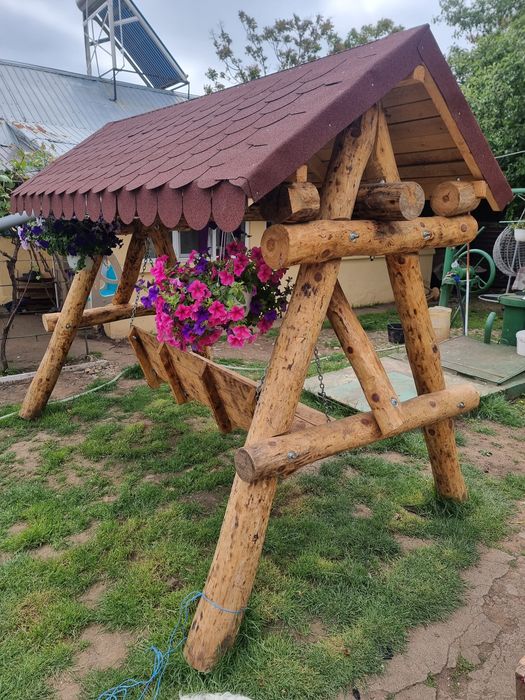 Facem la comanda leagăn rustic