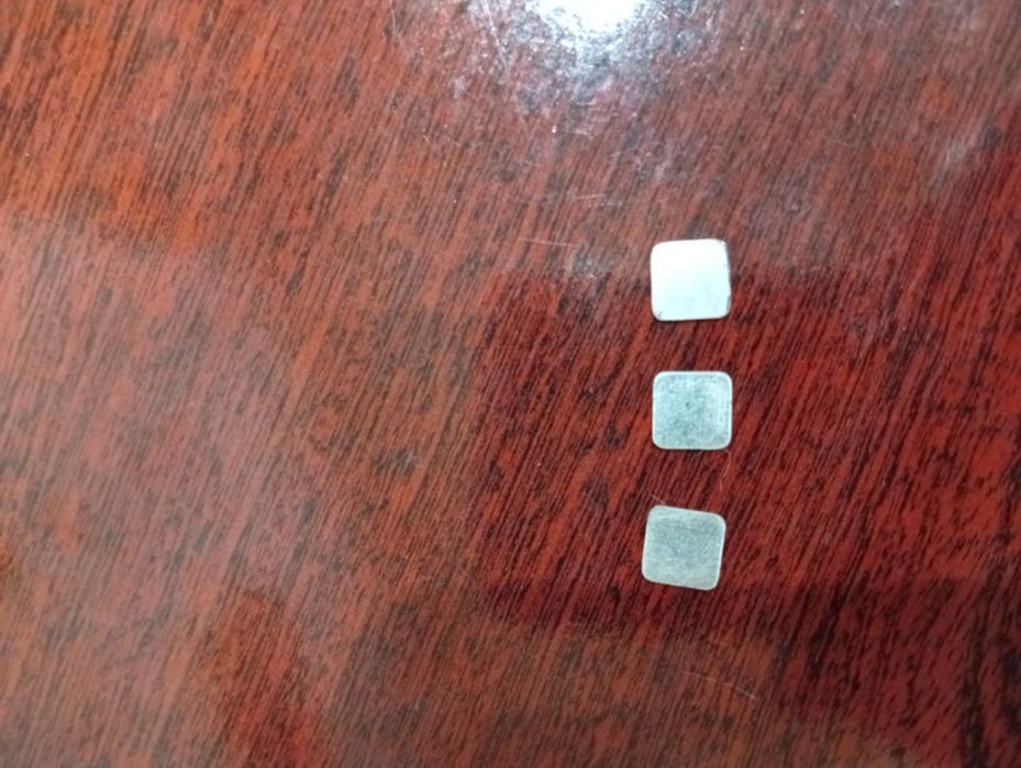 Пластины из серебра. СССР. 100 шт.