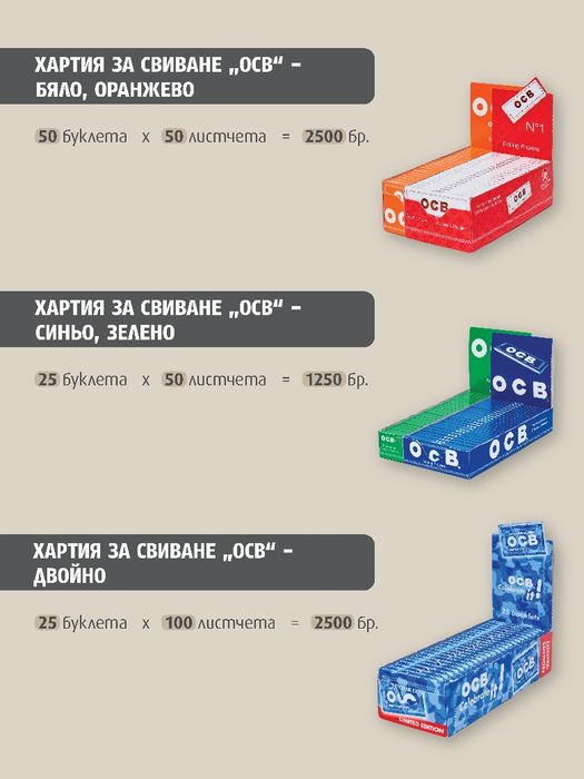 Филтри и листчета