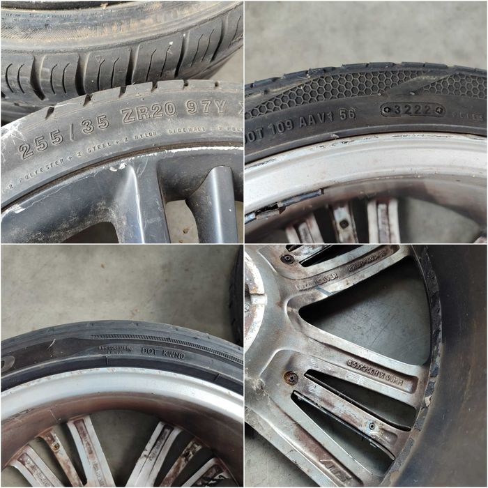 Set 3 Jante aliaj R20 5x108 255/35ZR20 97Y XL Jaguar XF X250 8.5JX20CHX49MM 2013 / [2007-2015] / (12I)