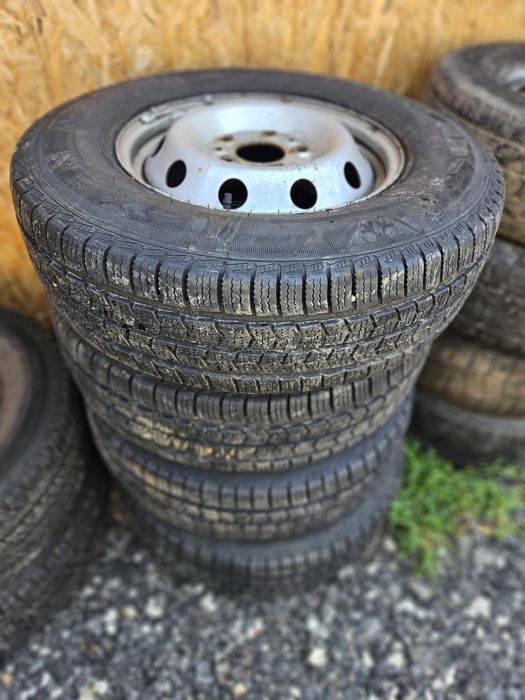 Set de 4 roti cu 5 gauri 225/75/16c sprinter lt  dot 2018