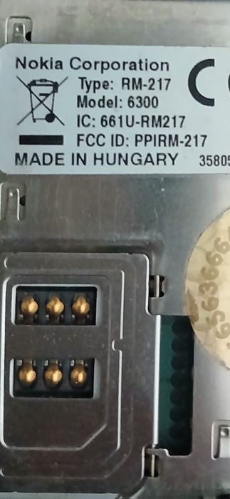 Nokia 6300 оригинал