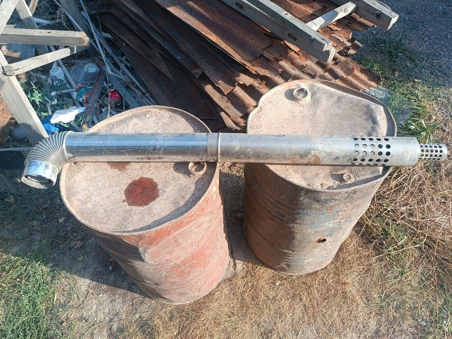 Дымаход газовый печи