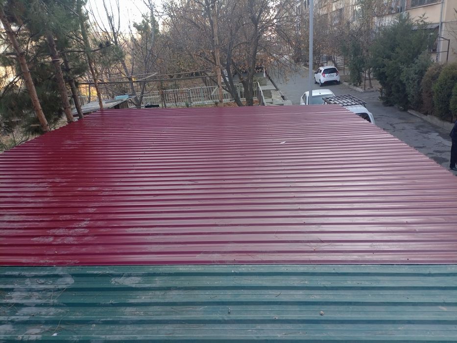 Tom yopamiz profnastil Slif turba o'rnatamiz