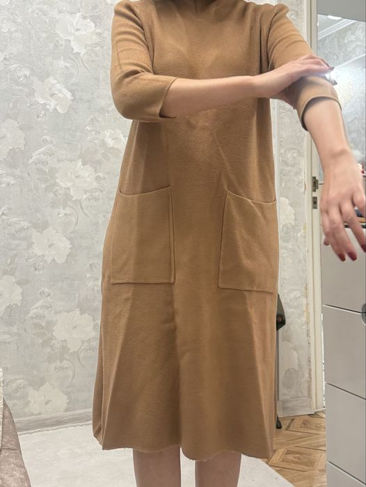 Платье/туника шерстяное/зимнее