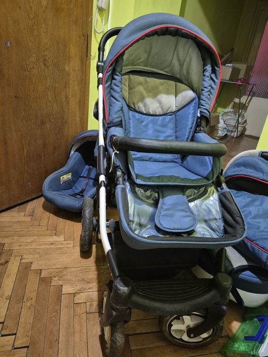 Vând carucior 3 in 1 Krausman Eclipse