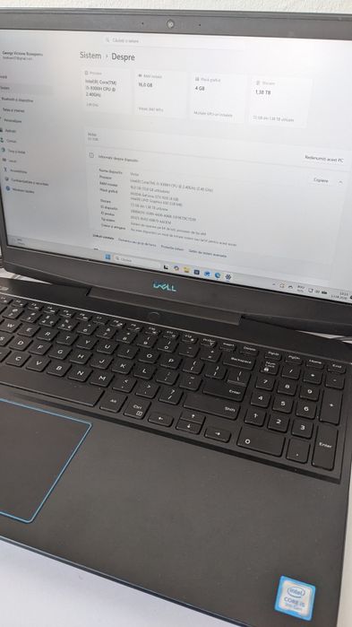 Vând Laptop Dell G3