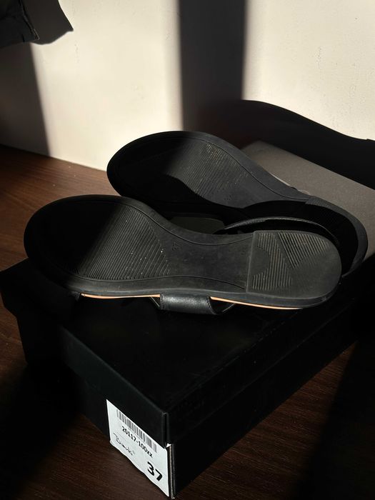 Естествена кожа - Ниски сандали Bianki, размер 37 / Дамски обувки на ток Bianki, размер 36