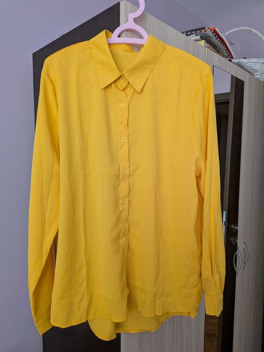 Жълта риза, полиестер