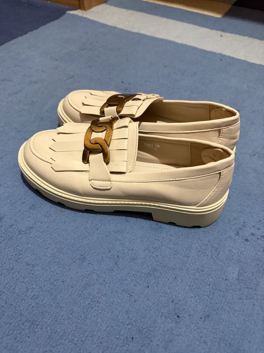Vand mocasini dama 39 bej