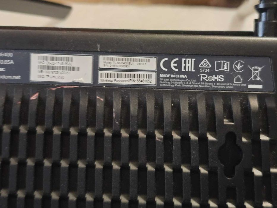 Modem Wireless TP-Link TL-MR6400, N300, 4G LTE, SIM, Internet backup