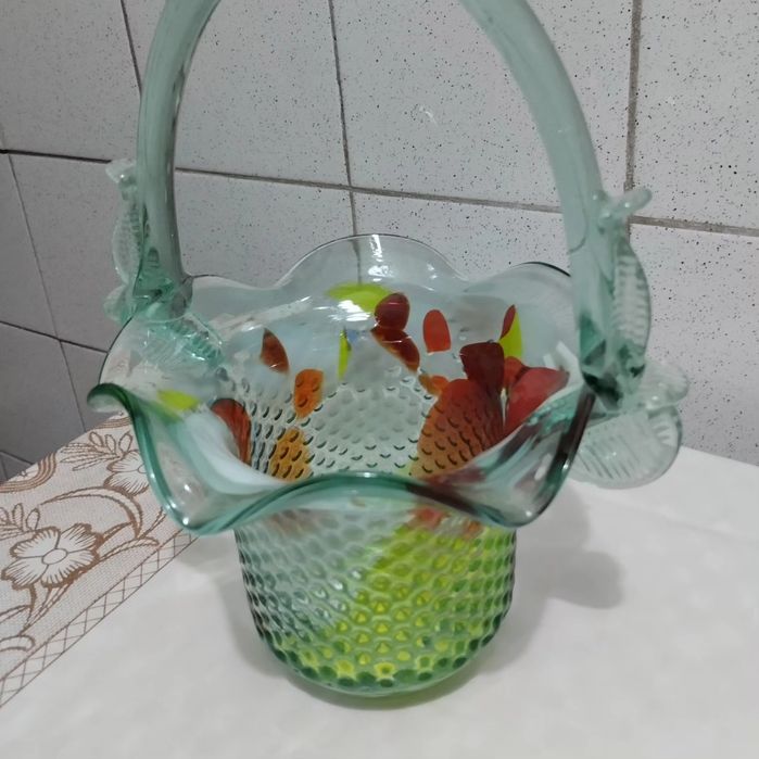 Ваза-конфетница Чехословакия СССР