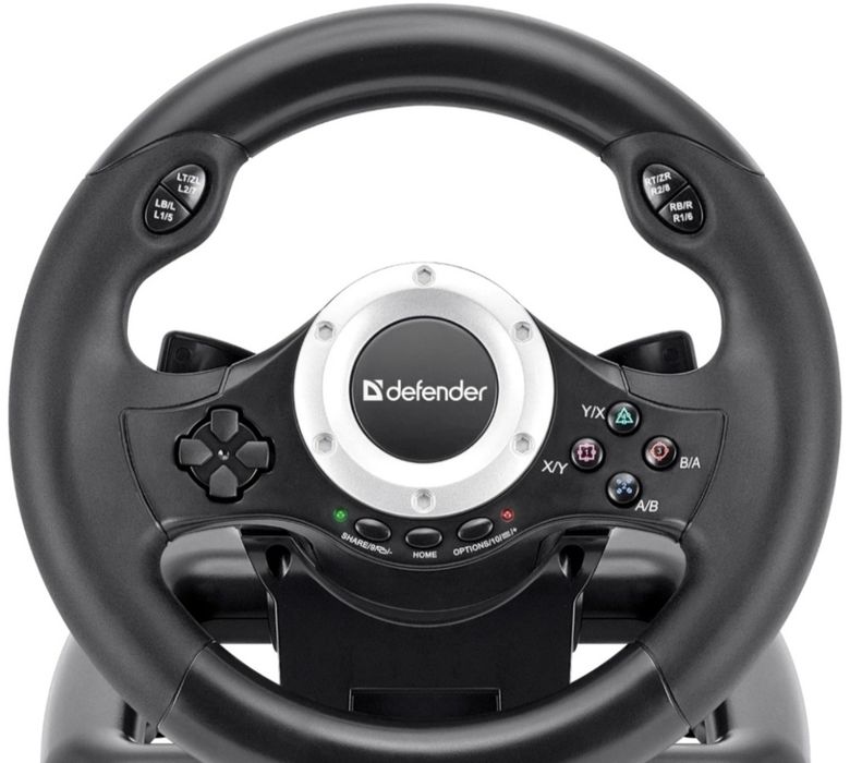 Игровой руль Defender Turbo Pro