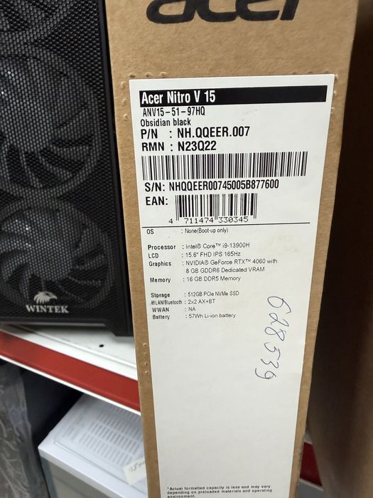 Acer nitro ноутбук